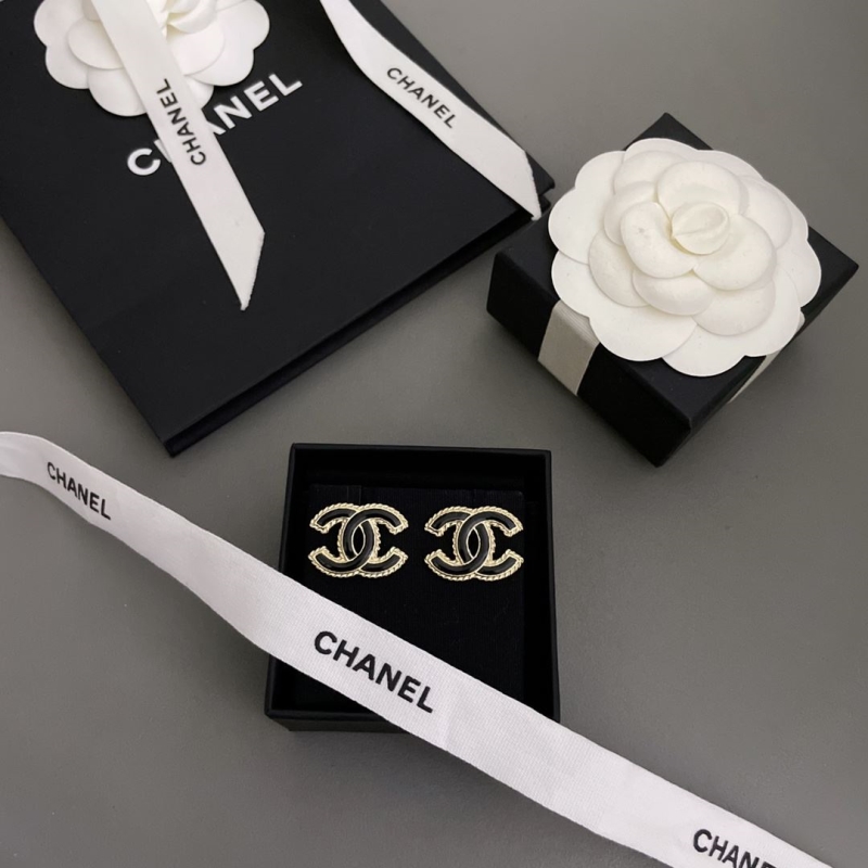 Ch*el earrings